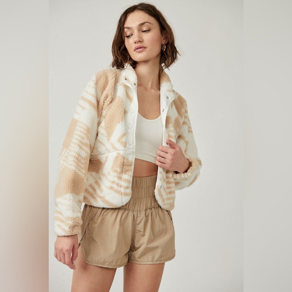 FP Movement by Free People Jackets & Blazers - NWT Free People Movement Rocky Ridge Fleece Jacket - Snow